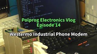 PEV 14 - Westermo Industrial Phone Modem, connecting computers with phone modems