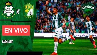  Santos Laguna vs Leon en vivo  Liga Mx - JAMES Rodríguez TITULAR