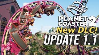 Planet Coaster 2: New DLC & Update 1.1 Features!