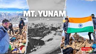 Mount Yunam (6111m) Expedition | September 2023 | Lahaul Himalayas | Himachal Pradesh