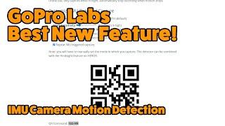 GoPro Labs best new feature! IMU Motion Detect Start / Stop