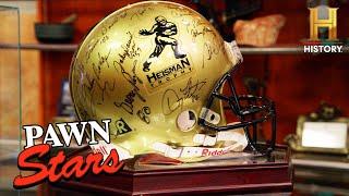 Pawn Stars: O.J. SIMPSON Signed Heisman Helmet Goes for $1,400! (Season 21)