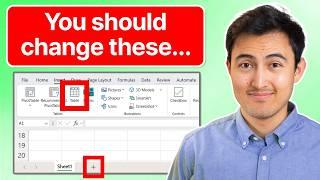 Change These 10 Settings Before You Use Excel Again