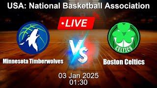  LIVE: Minnesota Timberwolves vs Boston Celtics - Live Basketball Score