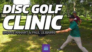 DISC GOLF CLINIC: THE FUNDAMENTALS OF BACKHAND / FOREHAND / PUTTING