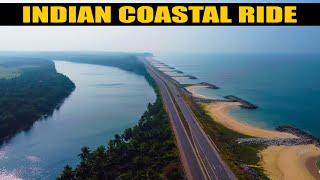 Entering KERELA | Indian Coastal Ride | Murdeshwar to kohikode | Banda TravelGrapher