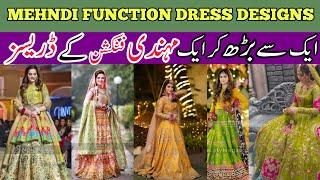 mehndi dresses for girls 2022 | mehndi dress design | mehndi dress designs ideas | MahaFashionHouse