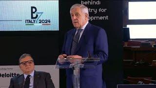 G7 Sviluppo, Tajani: "Penso a conferenza per ricostruzione Gaza come per Ucraina"