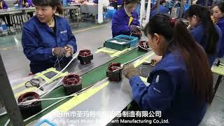 Electric Motor Assembly FACTORY HOW ITS MADE a Washing Machine Motor