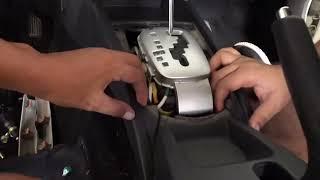 How to remove Toyota Rush Center console tutorial