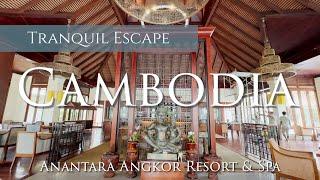 Tranquil Resort Near Angkor Wat: Anantara Angkor Resort Tour 2024 [4k] Siem Reap, Cambodia 