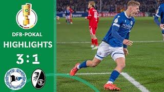 3rd league team stuns Bundesliga club! | Arminia Bielefeld vs. SC Freiburg 3-1| DFB-Pokal