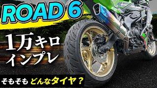 ロード６ってどんなタイヤ？１万キロ走行インプレ！｜MICHELIN ROAD6【モトブログ】