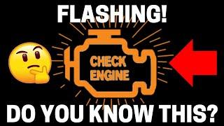 Check Engine Light Flashing - What Does It Mean?