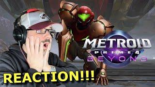 Metroid Prime 4 Beyond REACTION! IT'S REAL AND I'M FREAKING OUT!!!