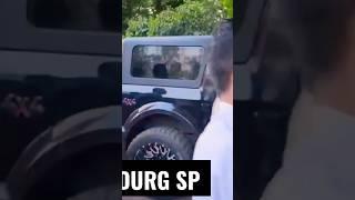 DURG SP ABHISHEK PALLAV sir ne modified THAR ko roka #durg #viral #viralshorts #blackthar