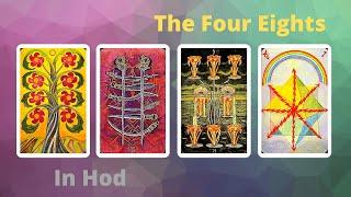 Book of Thoth and Kabbalah: Four Eights & Hod on the Tree of Life