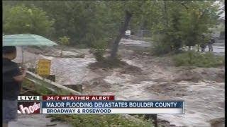 Massive flooding devastates Boulder County