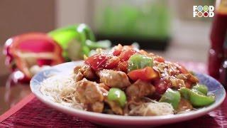 Stir Fried Chicken With Noodles | Cooksmart | Sanjeev Kapoor Khazana