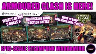 Armoured Clash is here! New epic-scale wargame in the Dystopian Wars world!