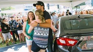 #ChevyCMA: Luke Bryan Car Karaoke with Luke Bryan at CMA Fest