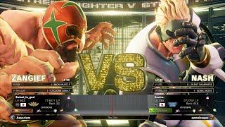 SFV Champion Edition ASASE (Zangief) Vs lincho (Nash)  Online Match's 02-27-2023