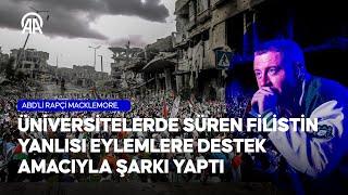 ABD'li rapçi Macklemore üniversitelerindeki Filistin yanlısı eylemlere destek amacıyla şarkı yaptı