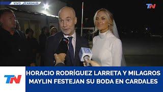 SE CASÓ HORACIO RODRIGUEZ LARRETA