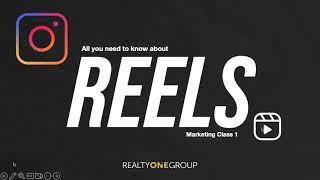 All You Need to Know About Instagram Reels Realty ONE Group Inspiration