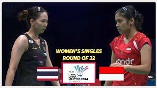 Pornpawee CHOCHUWONG vs Gregoria Mariska TUNJUNG | China Masters 2024 Badminton