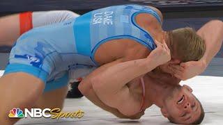 Kyle Dake CRUSHES Nolf in 42 seconds, sets up showdown with Burroughs | NBC Sports