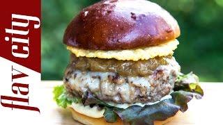 French Onion Burger - FlavCity w/ Bobby