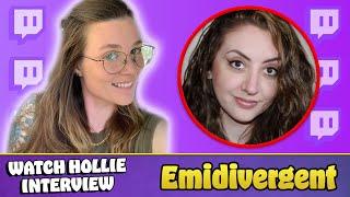 Watch Hollie Interview - Emidivergent (15.2k Followers | 400 CCV)