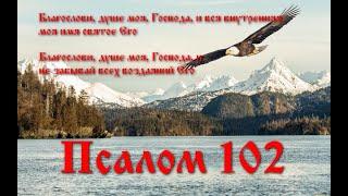 102 Псалом с толкованием. Прославление Господа. Поется на литургии, читается на шестопсалмии.