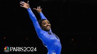 Simone Biles CRUSHES field for historic SIXTH WORLD TITLE, tying the most ever | NBC Sports