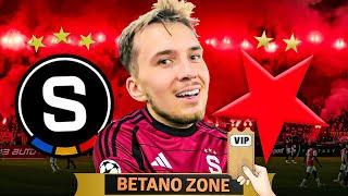 VZAL JSEM FANOUŠKA NA DERBY DO BETANO ZONE!Ale nevěděl o tom!