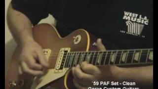 `59 PAF Pickups demo by Dzindzer - Goran Custom Guitars