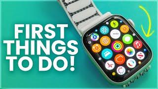 Apple Watch 8 - First 14 Things To Do! ( Tips & Tricks )