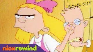 Helga Punches Brainy | Supercut | Hey Arnold! | Nicktoons