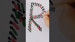 On Demad letter R  #drawing #shorts #viral