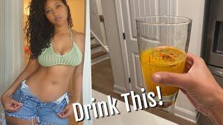 1 Drink I Make To Burn Stomach Fat & Enhance Curves *natural, cheap ingredients*  VICTORIA VICTORIA