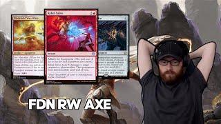 Whipping Everything into Submission?! | FDN RW Axe | Metagame Challenge | Standard Bo3 | MTG Arena