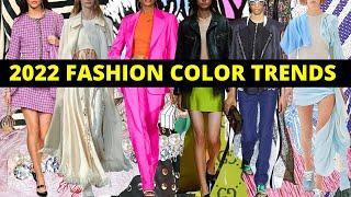 THE FASHION COLOR TRENDS FOR 2022-2023!(Harper's, Glamour, Vogue, and Bazaar)