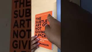 Unboxing my new book | The Subtle Art of Not Giving A F*ck