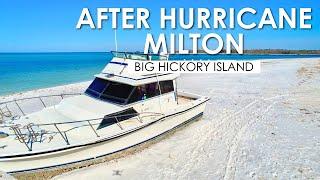 Boating to Big Hickory Island After Hurricane Milton