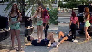 Dami Macias, He help the girl and his girlfriend gets upset 