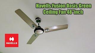 Havells Fusion Oasis Green Ceiling fan 48"inch (1200MM) | 2008s |