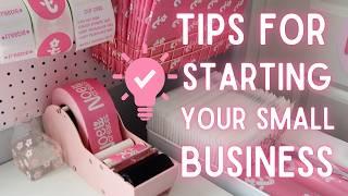 Tips For Starting Your Business | Small Business Tips For Beginners, Avoid Making These Mistakes!