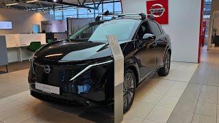 New Electric  Nissan Ariya e-4orce  interior & Walkaround Exterior #electriccar