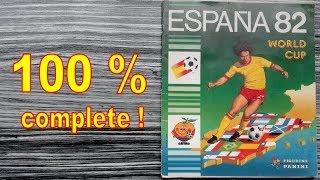 Panini Album FIFA "World Cup Espana 82" - 100 % COMPLETE / FULL / LLENO / COMPLETO